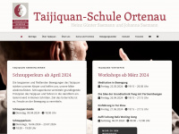 taijiquan-schule-ortenau.de Webseite Vorschau