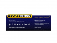 taxi-hering.de Webseite Vorschau