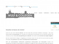kanzlei-wulf.de Webseite Vorschau