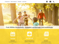 fwv-hockenheim.de Webseite Vorschau