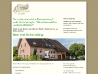 ferienwohnung-suedschwarzwald.de Webseite Vorschau