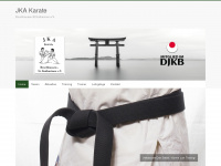 jka-karate-dojo-bruchhausen.de Webseite Vorschau