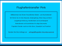 flughafen-hinundzurueck.de Webseite Vorschau