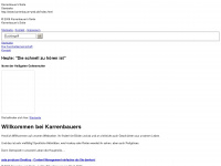 karrenbauer-web.de Webseite Vorschau