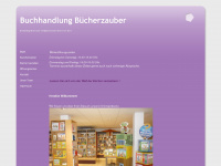 buecherzauber-hdh.com Webseite Vorschau