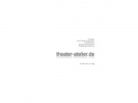 theater-atelier.de Webseite Vorschau