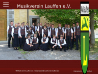 musikverein-lauffen.de Webseite Vorschau