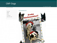 cmf-dogs.at Webseite Vorschau