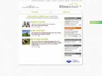 klimaschutzplus.org Webseite Vorschau