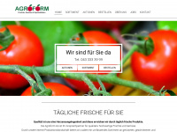 agroform.ch Webseite Vorschau