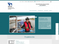 schifffahrtsschule.wsv.de Webseite Vorschau