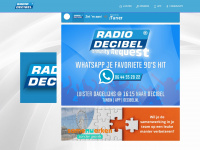 decibel.nl Webseite Vorschau