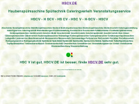 hscv.de Webseite Vorschau