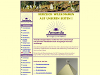 amanda-energie.ch Webseite Vorschau