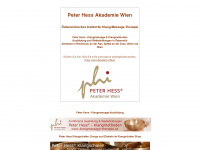 peter-hess-akademie.at Webseite Vorschau