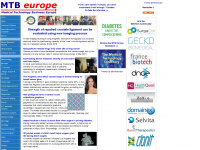 mtbeurope.info Webseite Vorschau