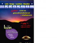 design-leuchten.info Webseite Vorschau