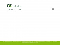 alpha-immobilien.ch Webseite Vorschau
