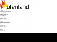ofenland.ch Webseite Vorschau