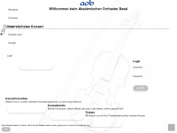 aob.ch Webseite Vorschau