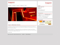 krapprot.de Webseite Vorschau