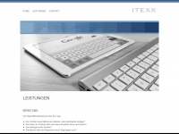 itexx.de Webseite Vorschau