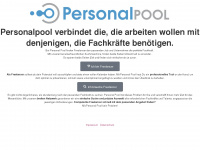 personal-pool.org Webseite Vorschau