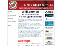 msc-steyr.at Webseite Vorschau