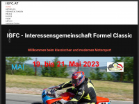 igfc.at Webseite Vorschau