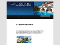 gaestehaus-bairle.de Webseite Vorschau
