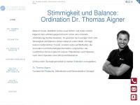dr-aigner.com Webseite Vorschau
