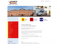 karle-gmbh.de Webseite Vorschau