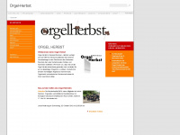 orgel-herbst.de Webseite Vorschau