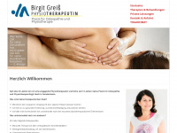 osteopathie-greiss.de Webseite Vorschau