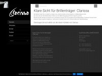 clarissa-brillenreiniger.de Webseite Vorschau