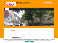 cdu-feudenheim.de Webseite Vorschau