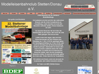 mec-stetten-donau.de Webseite Vorschau