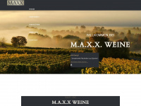maxx-weine.de Webseite Vorschau
