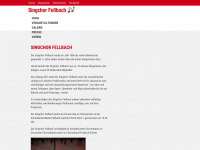 singchor-fellbach.de Webseite Vorschau