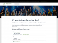 crazy-generation.com Webseite Vorschau