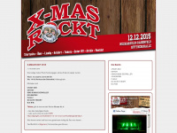 x-mas-rockt.de Webseite Vorschau