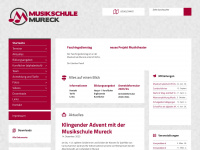ms-mureck.at Webseite Vorschau