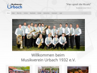 mv-urbach.de Webseite Vorschau