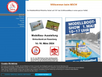 mscw.ch Webseite Vorschau