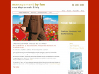 managementbyfun.com Webseite Vorschau