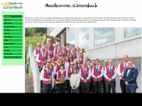 musikverein-weisenbach.de Webseite Vorschau