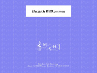 msh-musikverlag.de Webseite Vorschau