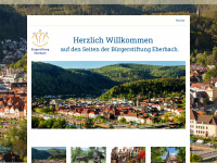buergerstiftung-eberbach.de Webseite Vorschau