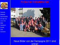 forbacher-kraetzeketscher.de Webseite Vorschau