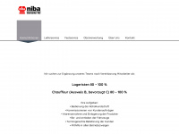 niba.ch Webseite Vorschau